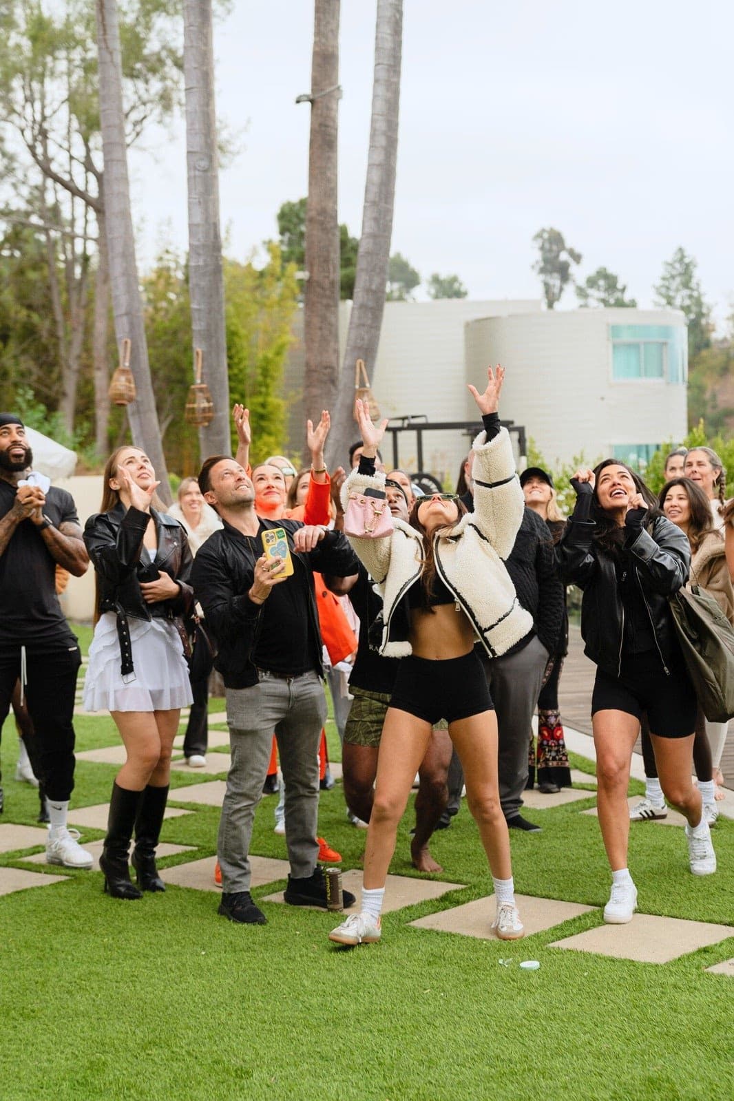 Creators together at BYOB House